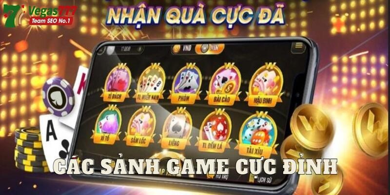 Hãy lựa chọn sảnh game yêu thích để tham gia