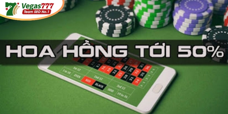 Lợi nhuận đại lý tại Vegas777 lên đến 60% doanh thu