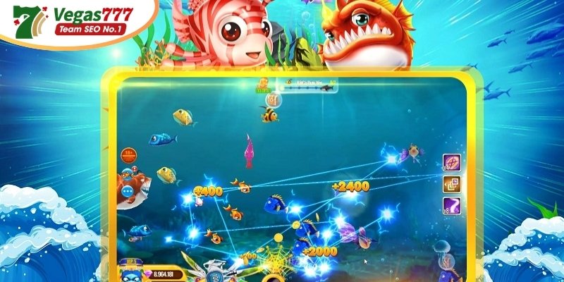 Sức hấp dẫn trong các game bắn cá tại Vegas777