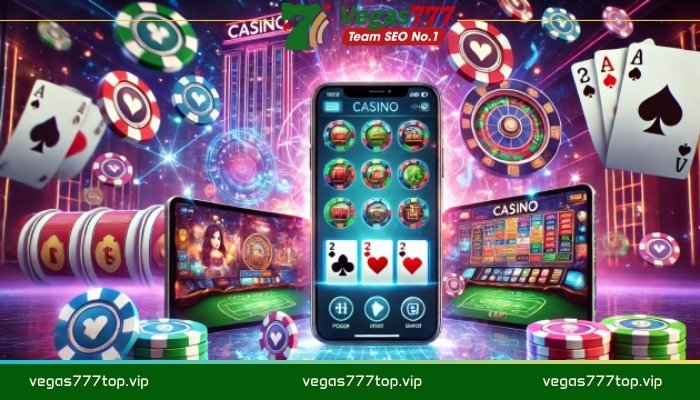 Thao tác tải Vegas777